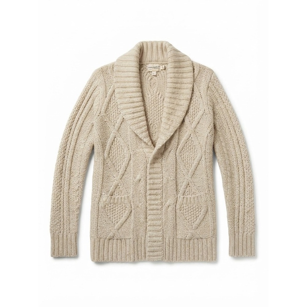 Ralph Lauren Denim Supply Womens Small Wool Alpaca Cardigan Knit Warm Boho Chic